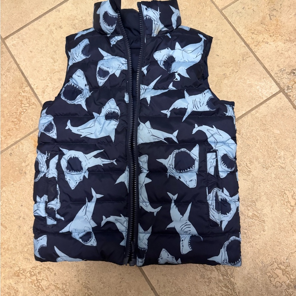 Joules Kids Reversible Print Vest